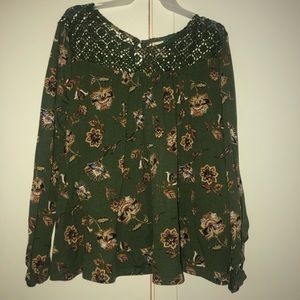 Debs | Baby Doll Floral Blouse